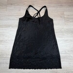 black lace.dress Black Lace Short Dress with 3/4 Sleeves main image 1